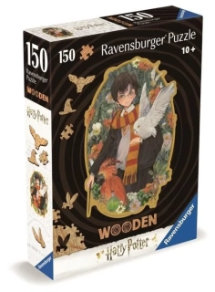 DŘEVĚNÉ PUZZLE HARRY POTTER 150 DÍLKŮ