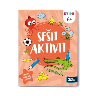 KVÍDO SEŠIT AKTIVIT PODPORUJE POČÍTÁNÍ A PSANÍ 6+