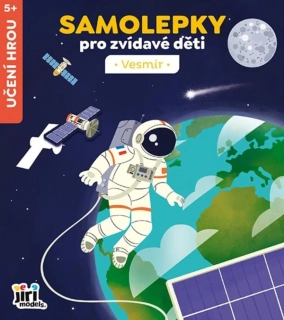 SAMOLEPKY PRO ZVÍDAVÉ DĚTI VESMÍR