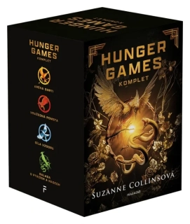 HUNGER GAMES – KOMPLET, 1.-4.DÍL - BOX