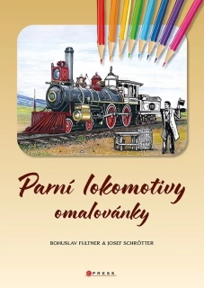 PARNÍ LOKOMOTIVY OMALOVÁNKY