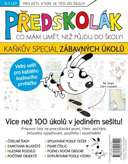 PŘEDŠKOLÁK KAŇKŮV SPECIÁL ZÁBAVNÝCH ÚKOLŮ 5 - 7 LET