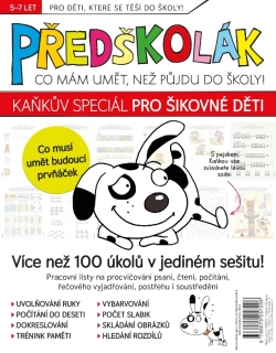 PŘEDŠKOLÁK KAŇKŮV SPECIÁL PRO ŠIKOVNÉ DĚTI 5 - 7L LET