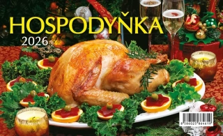 KALENDÁŘ 2026 HOSPODYŇKA, STOLNÍ