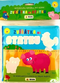ZVÍŘÁTKA NA STATKU - KOUZELNÁ KNÍŽKA DO VODY