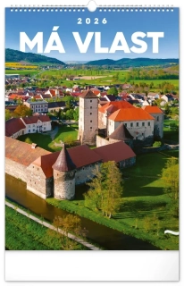 KALENDÁŘ 2026 NÁST: MÁ VLAST