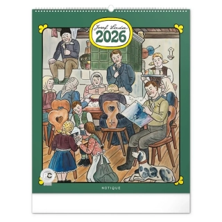 KALENDÁŘ 2026 NÁST: JOSEF LADA