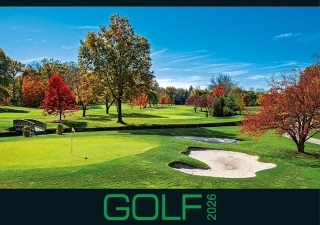 KALENDÁŘ 2026 GOLF, NÁSTĚNNÝ