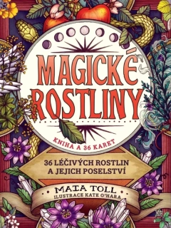 MAGICKÉ ROSTLINY - KNIHA A 36 KARET (LESKLÉ)