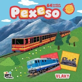 PEXESO V SEŠITU VLAKY