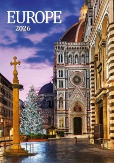 KALENDÁŘ 2026 EUROPE, NÁSTĚNNÝ