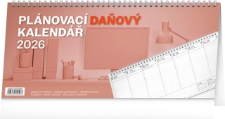 KALENDÁŘ 2026 STOLNÍ: PLÁNOVACÍ DAŇOVÝ