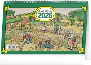 KALENDÁŘ 2026 STOLNÍ: JOSEF LADA