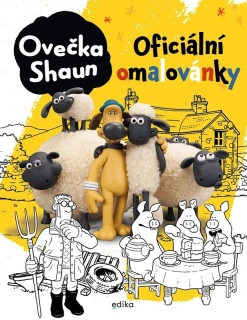 OVEČKA SHAUN - OFICIÁLNÍ OMALOVÁNKY