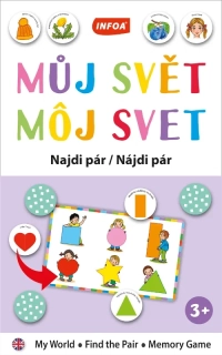 VÝUKOVÁ HRA (KRABIČKA) NAJDI PÁR - MŮJ SVĚT