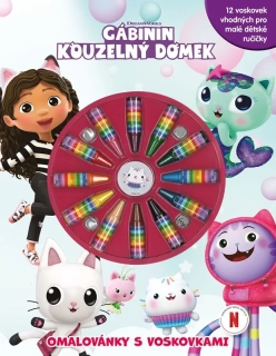 GÁBININ KOUZELNÝ DOMEK - OMALOVÁNKY S VOSKOVKAMI