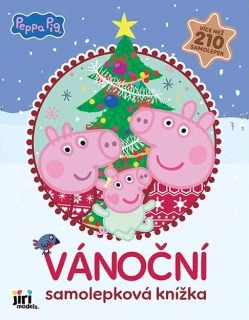 PRASÁTKO PEPPA - VÁNOČNÍ SAMOLEPKOVÁ KNÍŽKA
