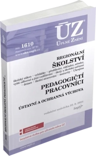 ÚZ 1610 REGIONÁLNÍ ŠKOLSTVÍ.PEDAGOGIČTÍ PRACOVNÍCI   RED.UZ.23.9.224