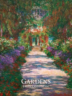 KALENDÁŘ 2026 GARDENS IMPRESSIONISM NÁSTĚNNÝ