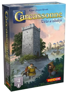 CARCASSONNE: VĚŽE A ZLODĚJI (ROZŠÍŘENÍ 4)