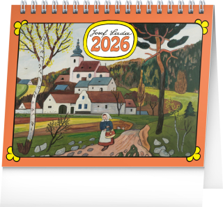 KALENDÁŘ 2026 STOLNÍ: JOSEF LADA