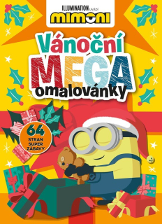MIMONI - VÁNOČNÍ MEGA OMALOVÁNKY