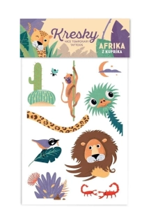 TETOVÁNÍ AFRIKA Z KUFŘÍKA