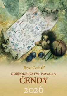 KALENDÁŘ 2026 - DOBRODRUŽSTVÍ PAVOUKA ČENDY