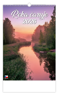 KALENDÁŘ NÁST 2026 ŘEKA ČARUJE