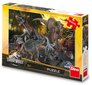 PUZZLE XL JURSKÝ SVĚT/300 DÍLKŮ