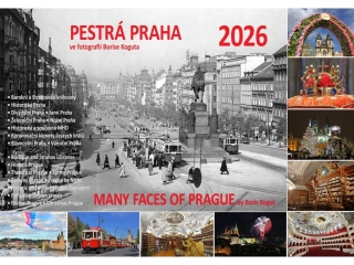 NÁSTĚNNÝ KALENDÁŘ PESTRÁ PRAHA 2026