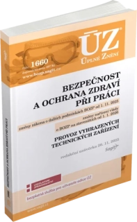 ÚZ 1660 BEZPEČNOST  A OCHRANA ZDRAVÍ PŘI PRÁCI+ PROVOZ VYHRAZENÝCH TECHNICKÝCH ZAŘÍZENÍ