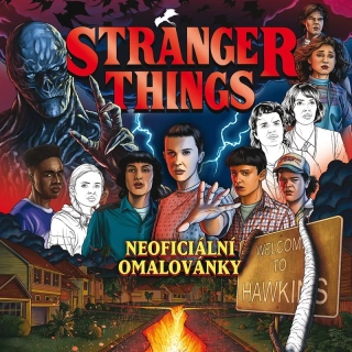 STRANGER THINGS    NEOFICIÁLNÍ OMALOVÁNKY