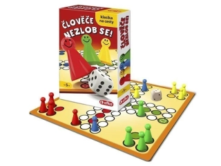 ČLOVĚČE, NEZLOB SE - SPOLEČENSKÁ HRA NA CESTY