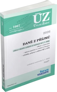 ÚZ 1667 DANĚ Z PŘÍJMŮ RED. UZ. 5. 1. 2026