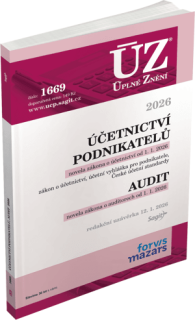 ÚZ 1669 ÚČETNICTVÍ PODNIKATELŮ, AUDIT RED. UZ. 12. 1. 2026