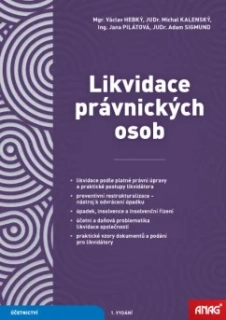 LIKVIDACE PRÁVNICKÝCH OSOB 2026