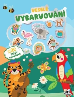 ZVÍŘÁTKA - VESELÉ VYBARVOVÁNÍ SE SUPER SAMOLEPKAMI