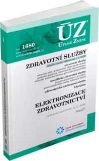 ÚZ 1680 ZDRAVOTNÍ SLUŽBY, ELEKTRONIZACE ZDRAVOTNICTVÍ RED. UZ. 2. 3. 2026