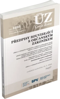 ÚZ 1686 PŘEDPISY SOUVISEJÍCÍ S OBČANSKÝM ZÁKONÍKEM RED. UZ. 18. 5. 2026