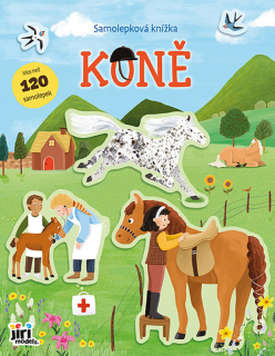SAMOLEPKOVÁ KNÍŽKA KONĚ