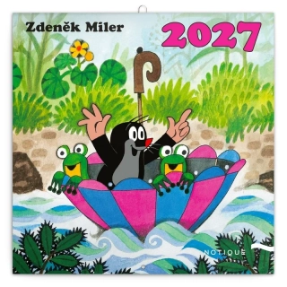 KALENDÁŘ 2027 POZN: KRTEČEK