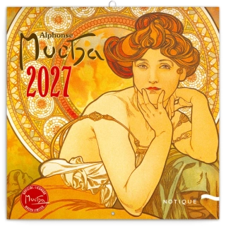 KALENDÁŘ 2027 POZN: ALFONS MUCHA, 20X20