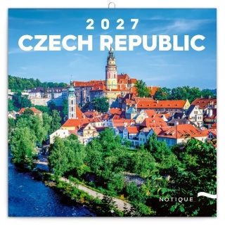 KALENDÁŘ 2027 POZN: ČESKÁ REPUBLIKA, 20 X 20 CM