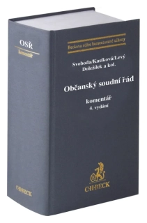 OBČANSKÝ SOUDNÍ ŘÁD. KOMENTÁŘ. 4. VYDÁNÍ