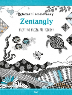 RELAXAČNÍ OMALOVÁNKY:ZENTANGLY SLEVA 75