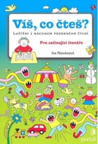 VÍŠ,CO ČTEŠ?   LUŠTĚNÍ S NÁCVIKEM POZORNÉHO ČTENÍ