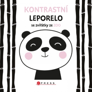 KONTRASTNÍ LEPORELO SE ZVÍŘÁTKY ZE ZOO