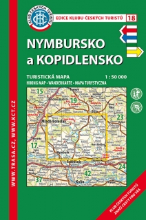 KČT 18 NYMBURSKO A KOPIDLENSKO   4.VYD.2015
