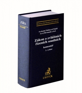 ZÁKON O ZVLÁŠTNÍCH ŘÍZENÍCH SOUDNÍCH-KOMENTÁŘ 2,VYD